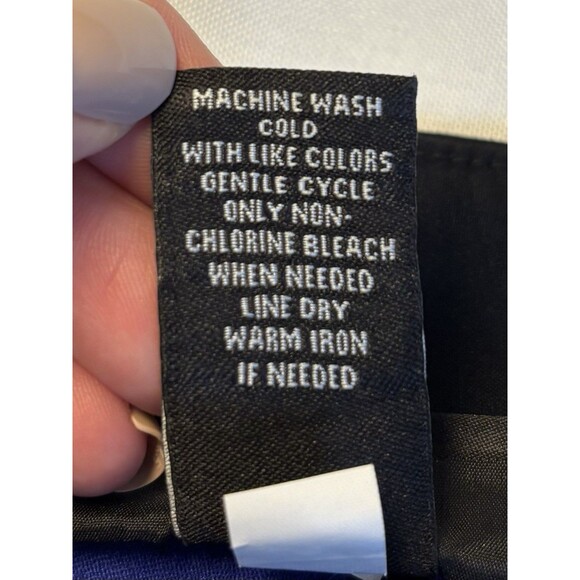 LANE BRYANT The Lena Ankle Pant 20 Moderately Curvy Cobalt Blue Stretch Comfort - Picture 8 of 11